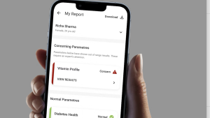 HealthifyMe app Screenshot